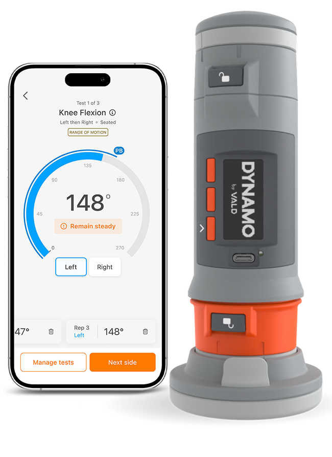 VALD DynaMo Strength Testing Device Muscat Oman | جهاز VALD DynaMo